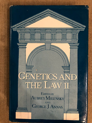 Genetics and the Law II by Aubrey Milunsky (1980, Hardcover)