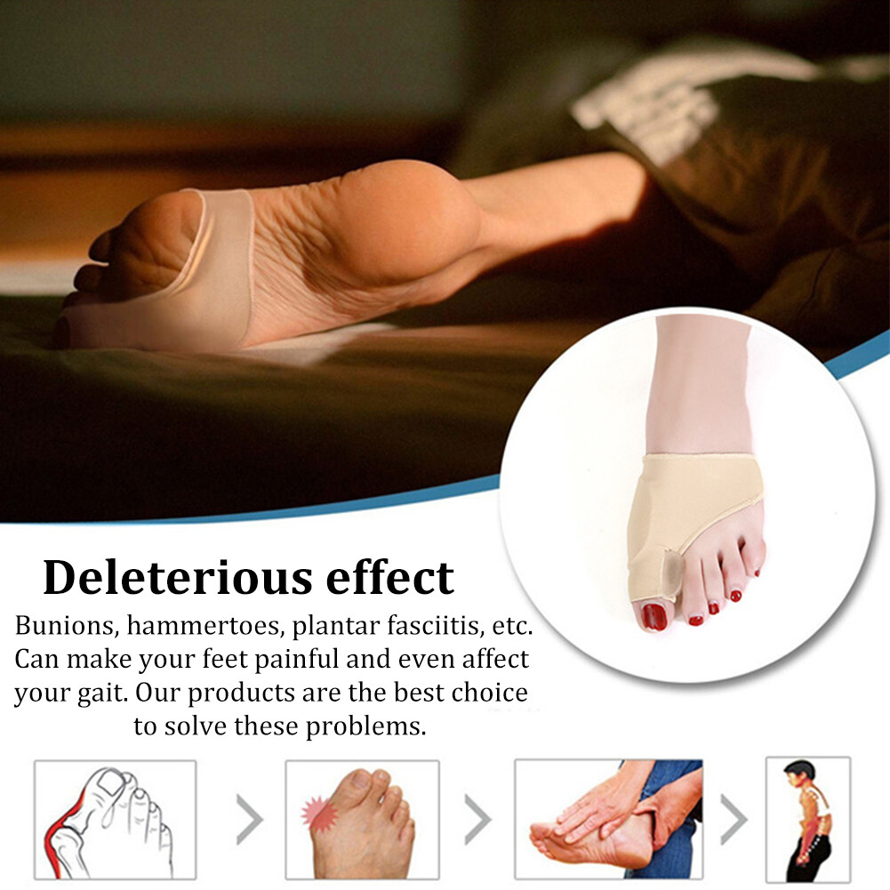 Big Toe Hallux Valgus Pain Relief SEBS With Anti Slip Straps Bunion
