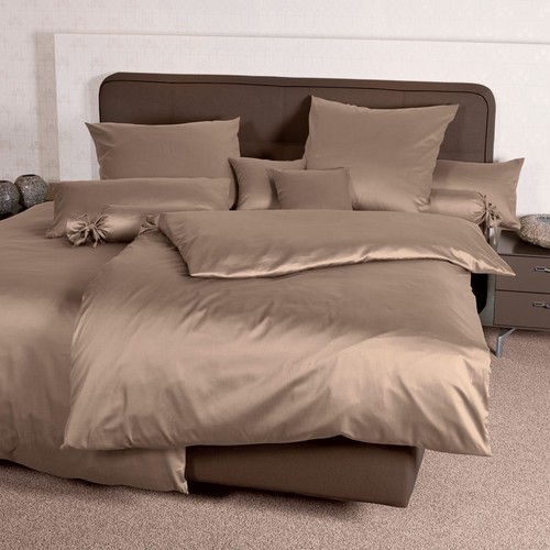 Traumschlaf Uni Mako-Satin Bettwäsche 155x220 40x80 Cm Weiss Ab 79,99