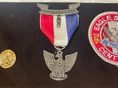 【美品】BSA ボーイスカウト　ツートン BSA Vintage Boy Scout 1912-2012 Stange Eagle Medal Kit STG7