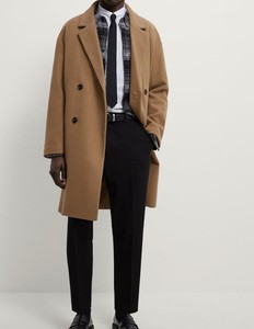 zara men's overcoat