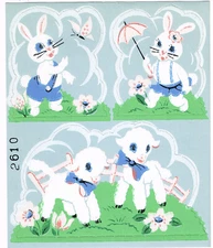 1940S TRIMZ DIE CUT PUNCH OUT Like Nursery Wallpaper Darling  Looks Screened