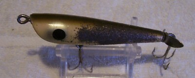 Leurre De Pêche Vintage Dalton Special 3 Pouces - Cuiller Surface Bois Original Pour Bass