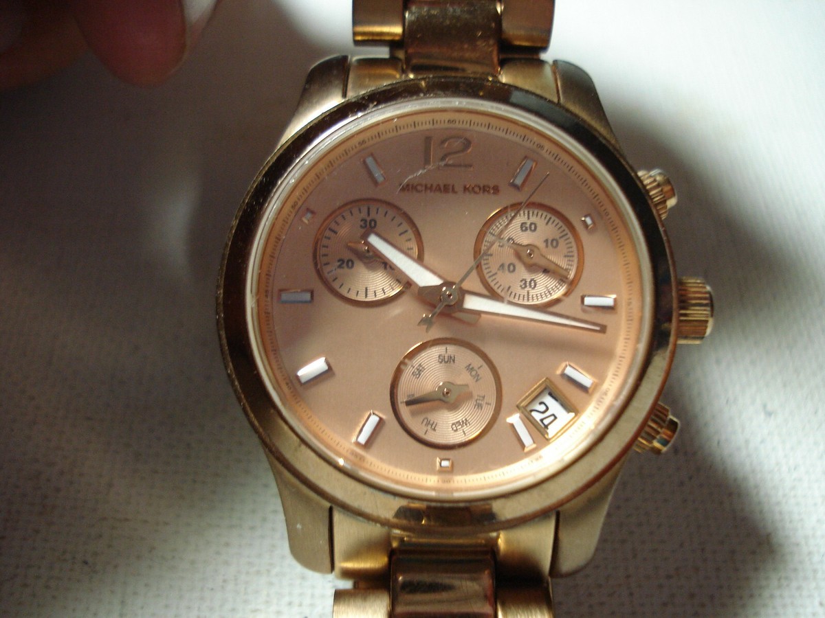 MK5430 GORGEOUS 1/1 LADIES MICHAEL KORS HIGH END 3 DIALS DIAMOND WATCH RTL $355 MK5430 GORGEOUS LADIES MICHAEL KORS HIGH END 3 DIALS  main image 2