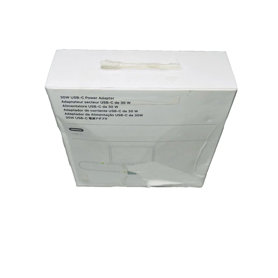 Adaptador de corriente USB-C Apple 30W para iPad iPhone MacBook A2164 - MY1W2AM/A Foto 3 de 3