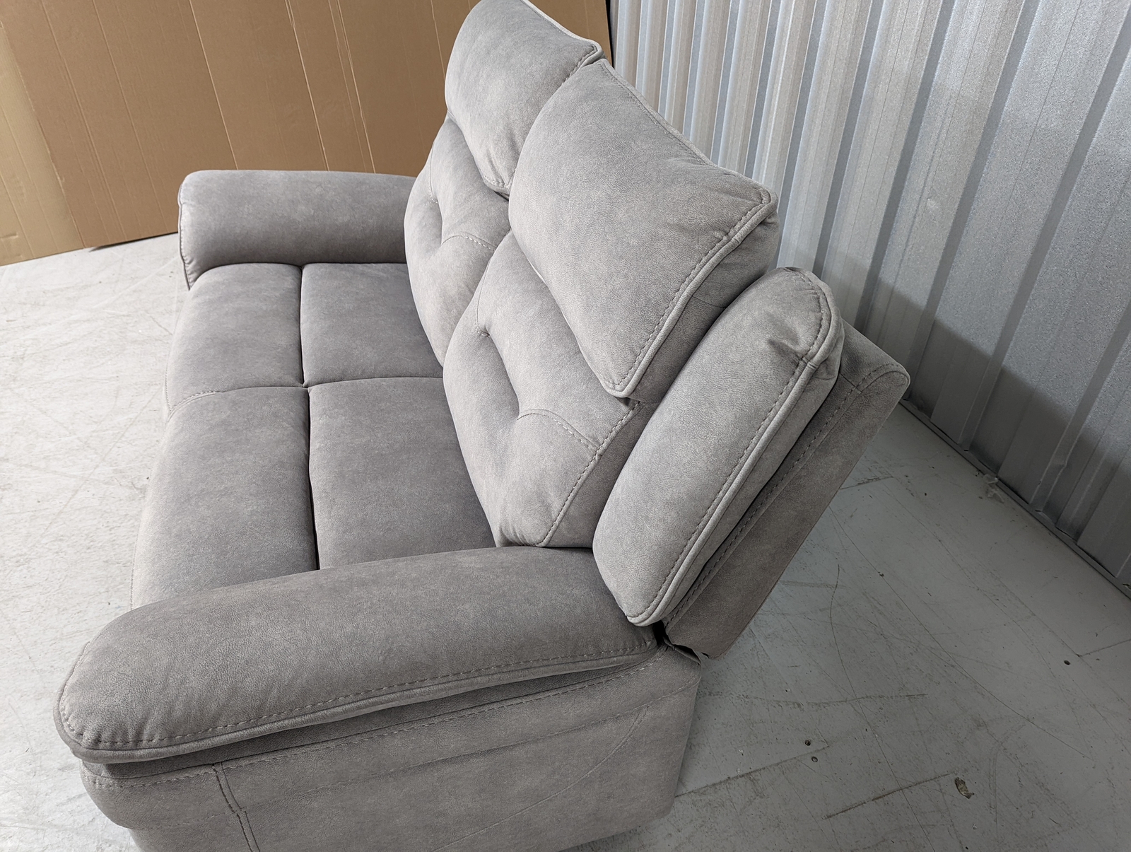 ScS Juno Verona Taupe Fabric 2 Seater Sofa RRP £929 eBay