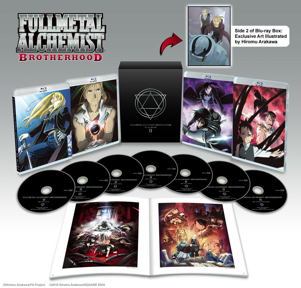 Fullmetal Alchemist Brotherhood Box Set 2 BLURAY | eBay