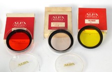 Alpa Or, Yel warm/skylight filter 58mm for 100mm Kinoptic lens