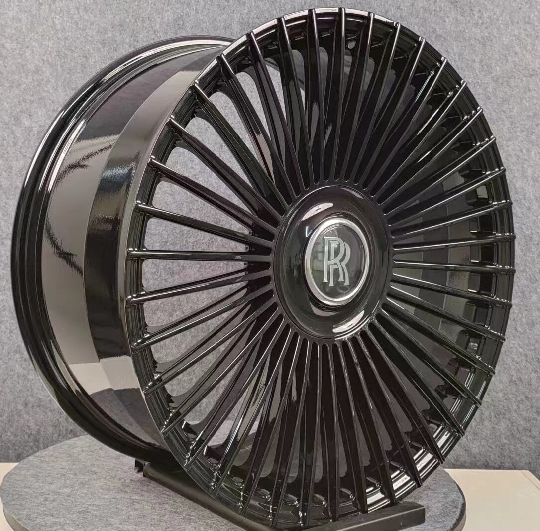 24" INCH ROLLS ROYCE WRAITH GHOST PHANTOM WHEELS CUSTOM LUXURY RIMS