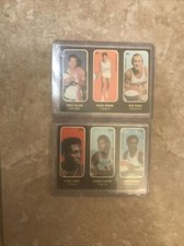 (2) Two 1970 Topps A.B.A Basketball cards Calvin Brown Verga Jones Brown Verga