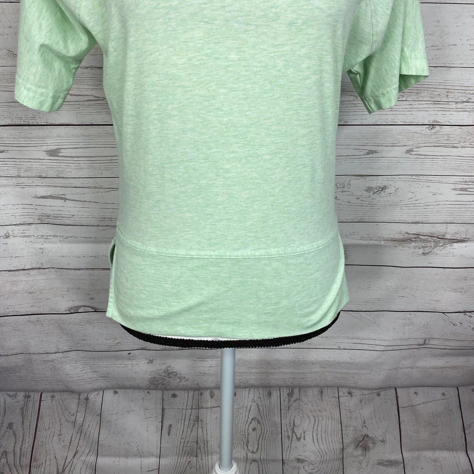 Camiseta de práctica Adidas by Stella McCartney Barricade talla 32 XS verde jaspeado Foto 4 de 4