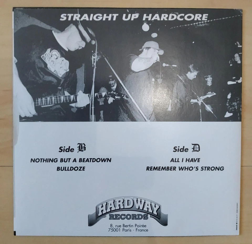 BULLDOZE Remember who's strong EP 7 inch HARDWAY RECORDS NYHC NM - Image 2 of 4