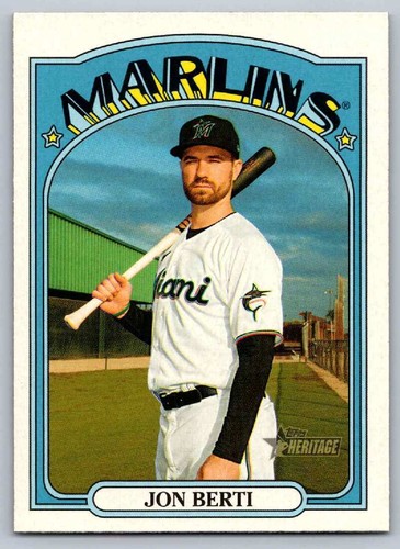 2021 Topps Heritage #288 Jon Berti not graded