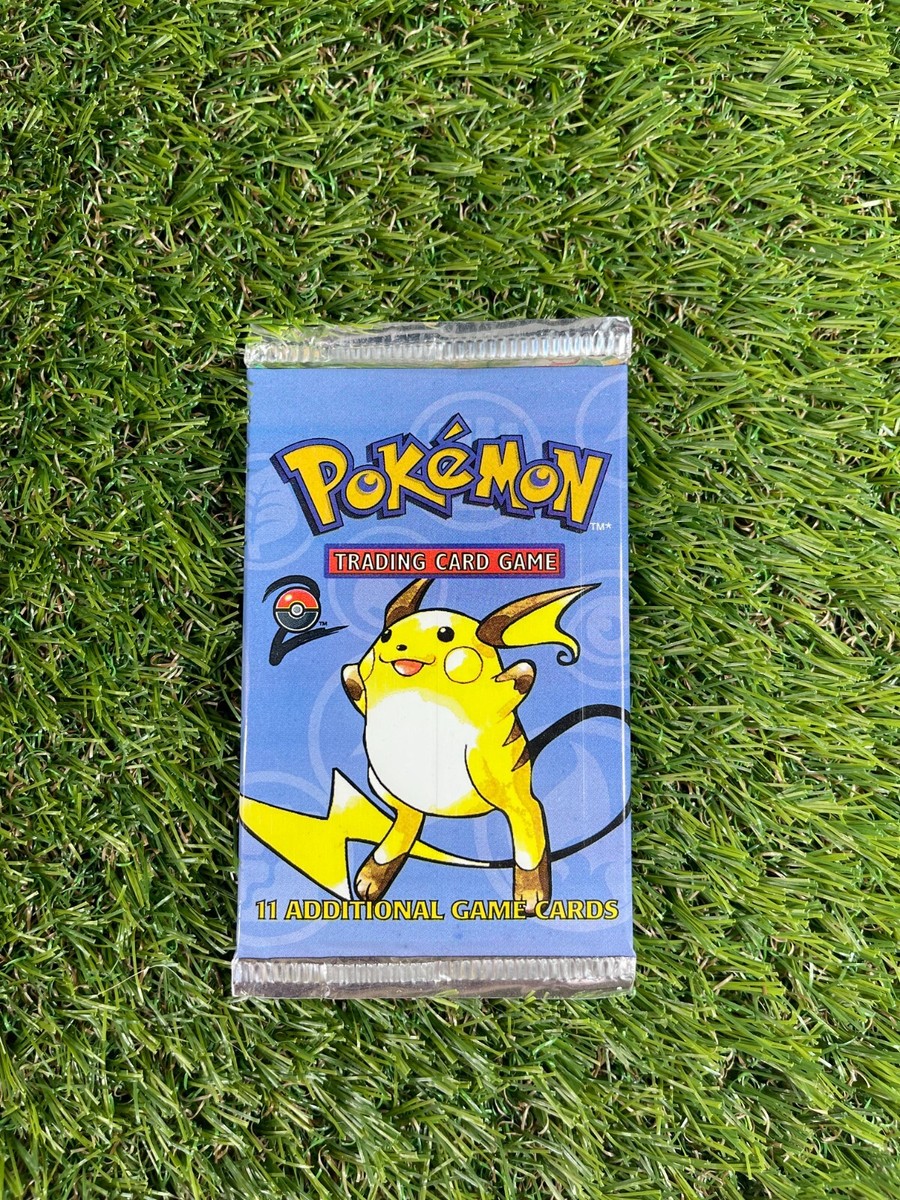 BOX FRESH 1999 Pokemon Base Set 2 Booster Pack FACTORY SEALED WOTC