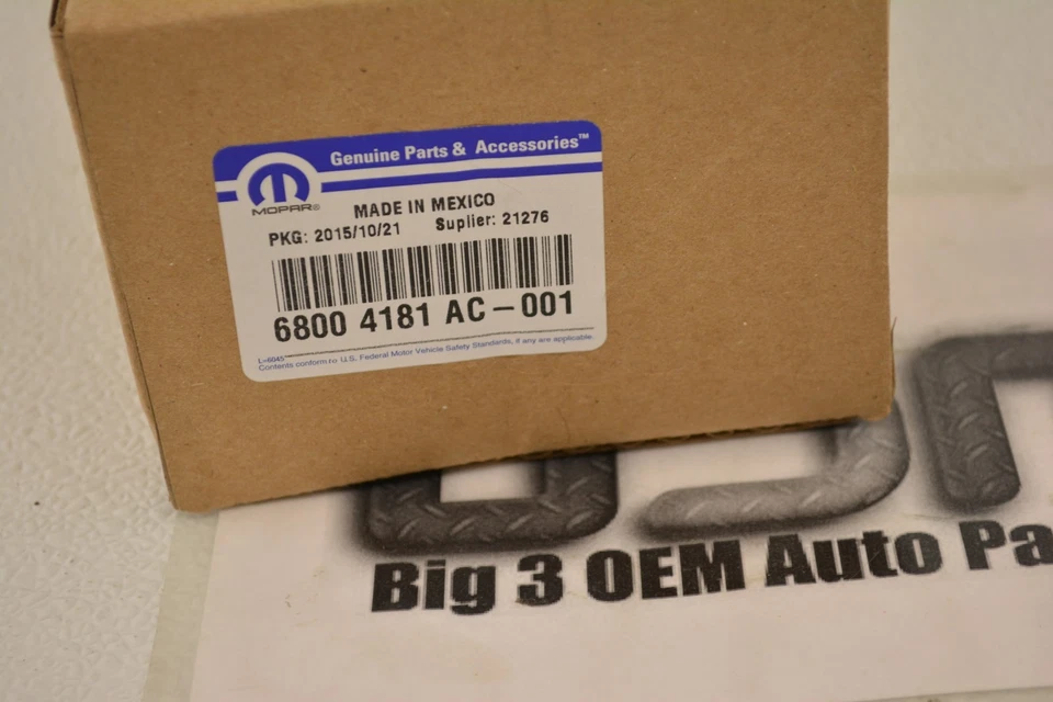 Jeep Compass Patriot 2007-2016 lámpara de señal de giro esquina izquierda nueva OEM 68004181AC Foto 3 de 3