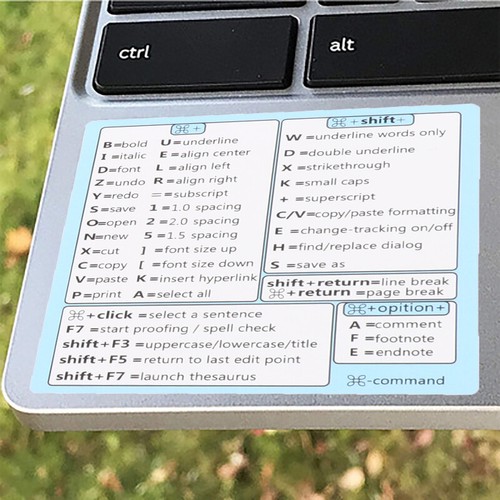 Windows PC Reference Keyboard Shortcut Sticker Adhesive for PC Laptop Desktop-wf - Bild 10 von 15