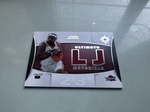 2007 Upper Deck Ultimate Collection Jersey Materials Lebron James Cleveland Cavs - Picture 5 of 10
