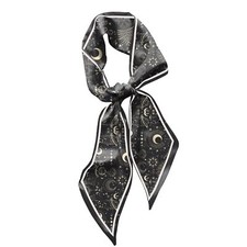 Hair Head Scarf Long Silk Feeling Satin Neck Scarves for Handbag 59 6.7"