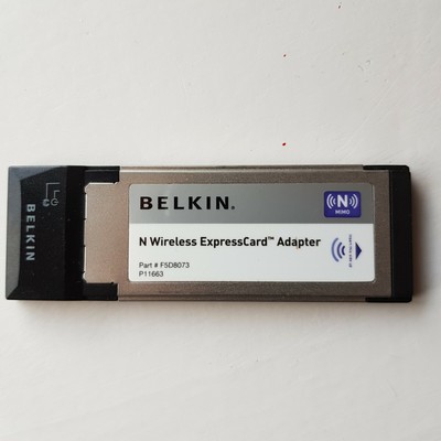 Drivers Belkin F5D8073 N Wireless ExpressCard Adapter