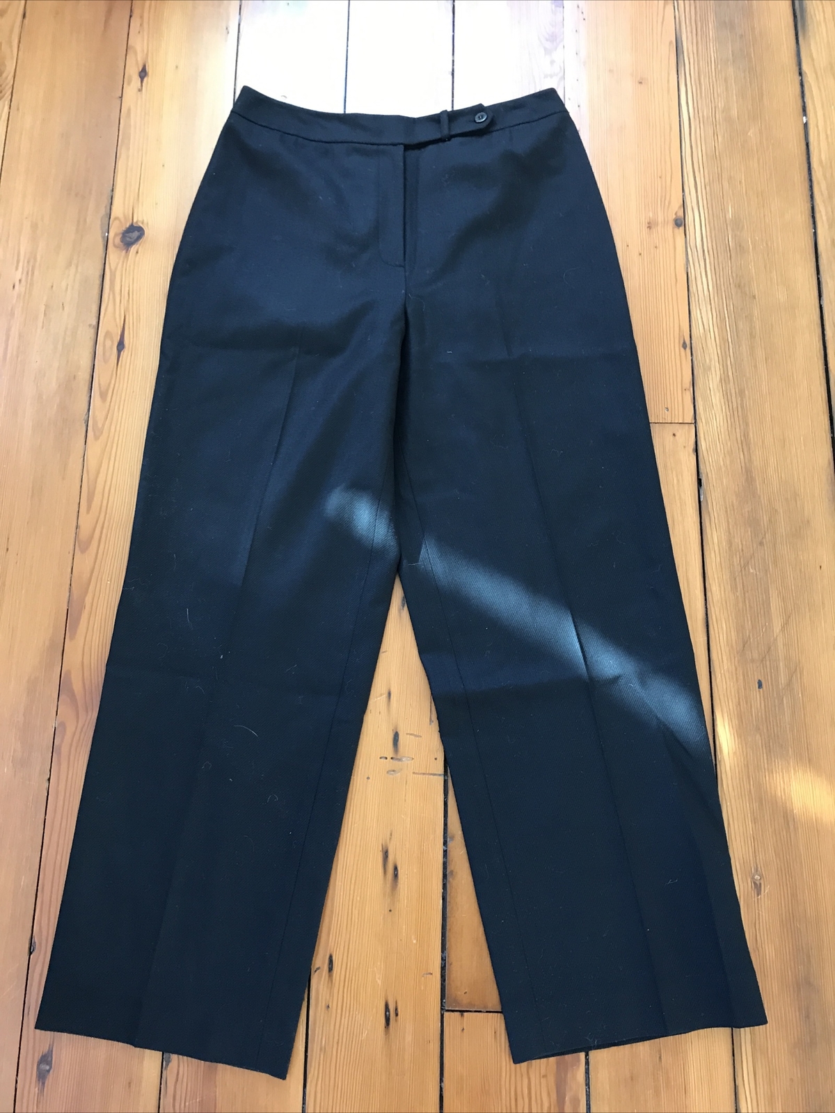 Talbots Stretch Black Wool Blend High Waisted Sla… - image 1