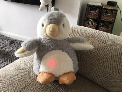 Nuby Soft Pinguin Plüsch Einschlafhilfe Smart Sensor