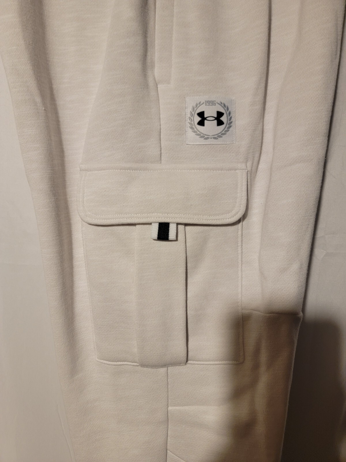 Under Armour Mens Essentials Hrt Cgo Trousers Bottoms Pants Open Hem Size Large thumbnail 2