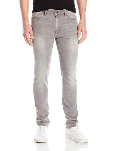 Grey Stretch Slim Bleeker Jeans 