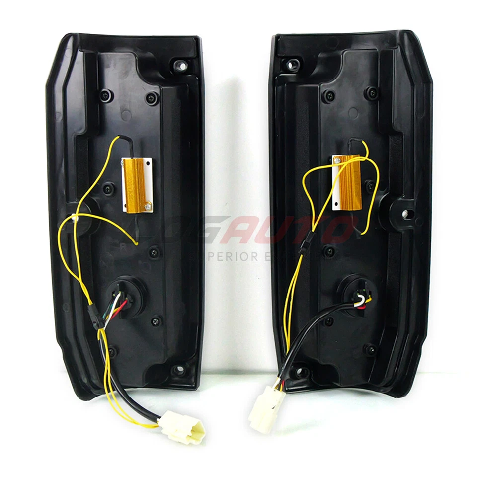 Conjunto de luz trasera LED señal de giro de freno para Toyota Land Cruiser 1984-2024 Foto 4 de 4