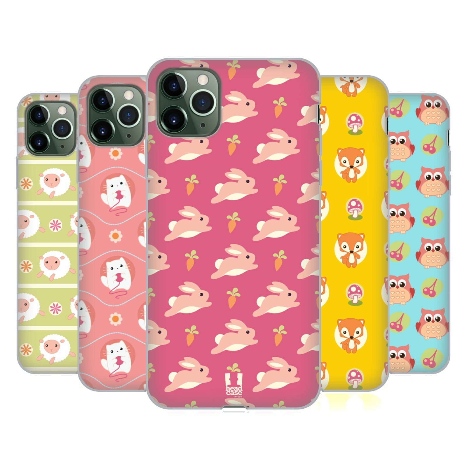 Head Case Designs Cute Animal Soft Gel Case Wallpaper For Apple Iphone Phones Ebay