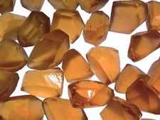 Natural IF Clean Sawn Champagne Citrine Facet Rough | 23-25 Carat Pcs.