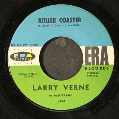 LARRY VERNE: mister livingston ERA 7