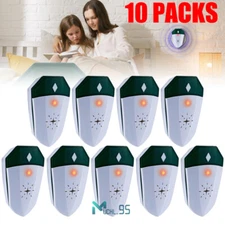 10pcs Ultrasonic Pest Reject Home Control Electronic Repellent Mice Rat Repeller
