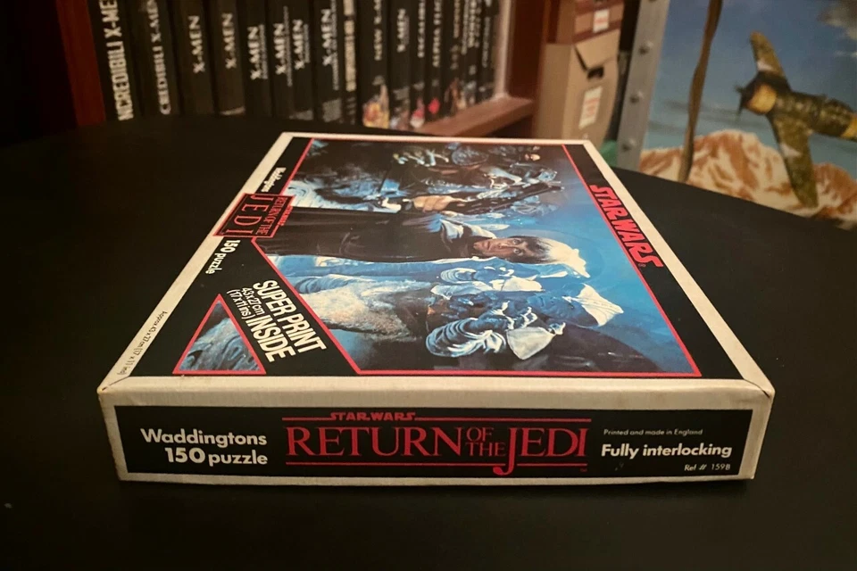 STAR WARS Return of the Jedi  - 150 Puzzle - Waddingtons Games UK 1983 (B) - Immagine 3 di 4
