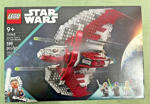 LEGO Star Wars Ahsoka Tano’s T-6 Jedi Shuttle 75362 Building Complete Playset