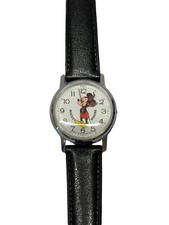 Mickey Mouse Wristwatch Round Analog DOES NOT WORK Vintage