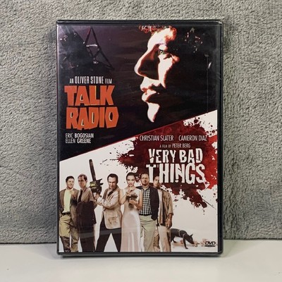 Talk Radio & Very Bad Things DVD Double Feature Film 1998 New Sealed