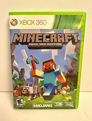 Microsoft Studios Minecraft: *TESTED* Xbox 360 Edition CIB NTSC-U/C E10+ 2013