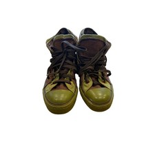 Converse Chuck Taylor All Star High-top, Woman's 6 / Men's 4 Canvas Green/Brown