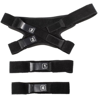 Leatt Ersatz-Riemenset C-Frame Schwarz