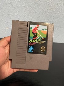 Golf - Black Box Nintendo NES Video Game - CIB Complete in Box Manual & Cart.
