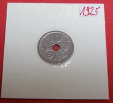 Danmark Dänemark 10 Oere 1925 Umlauf