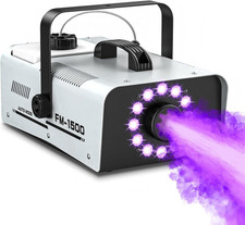 Fog Machine Outdoor Halloween, 1500W 20000CFM Smoke Machine with LED Lights