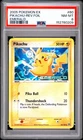 2005 POKEMON EX EMERALD #60 PIKACHU-REVERSE FOIL PSA 8