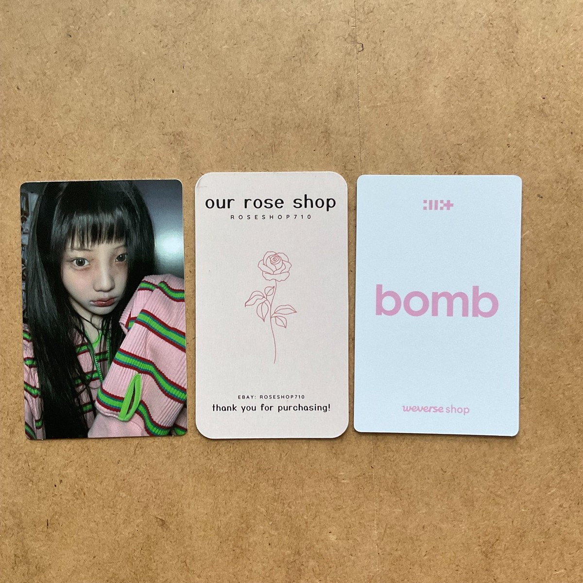 ILLIT bomb 3rd Mini Album Weverse Shop TIMA Award Jellyous LD
