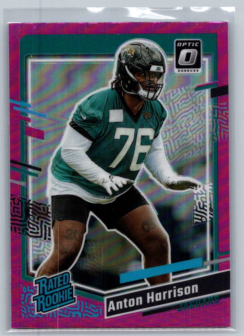 Anton Harrison Panini Donruss #347 Optic Preview-Pink
