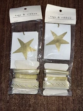 6 Tags  Inventory Shipping Hang Tag with String