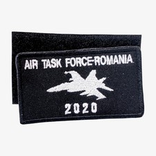 Air Task Force Romania 2020 Military Patch Hook & Loop Attachment 3.5  Black