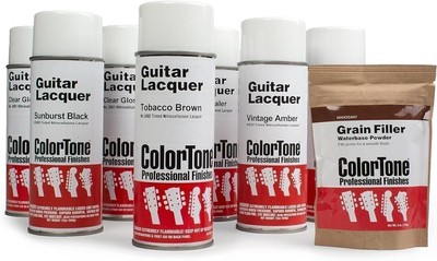 ColorTone Aerosol Finishing Set for 2-Tone Tobacco Sunburst, For Mahogany