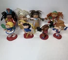 Vintage Lot 8 McDonalds Cabbage Patch Kids PVC Toys Olympics Figures 1994 1996