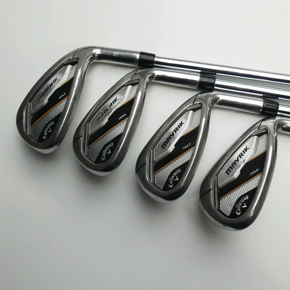 Used Callaway Mavrik Max Iron Set / 5 - SW + AW / Regular Flex - Image 3 of 4